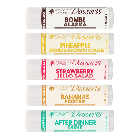 Vacation Lip Balms
